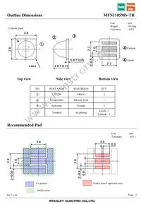 MFN1105MS-TR Datasheet Page 2