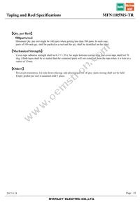 MFN1105MS-TR Datasheet Page 19