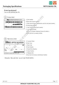 MFN1106MS-TR Datasheet Page 17