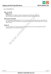 MFN1106MS-TR Datasheet Page 19