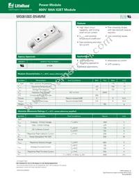 MG06100S-BN4MM Datasheet Cover