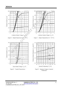 MGD623N Datasheet Page 6