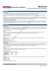 MGJ2D121509SC Datasheet Page 3
