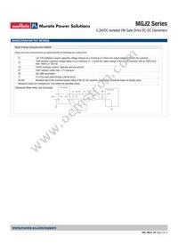 MGJ2D121509SC Datasheet Page 5