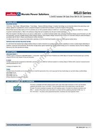 MGJ3T24150505MC-R13 Datasheet Page 3