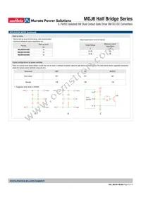 MGJ6D05H24MC-R13 Datasheet Page 6
