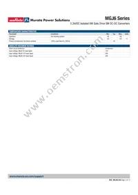 MGJ6T05150505MC-R7 Datasheet Page 3