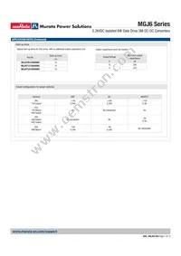 MGJ6T05150505MC-R7 Datasheet Page 7