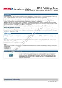 MGJ6T05F24MC-R13 Datasheet Page 3