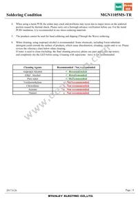 MGN1105MS-TR Datasheet Page 9