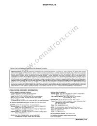 MGSF1P02LT1 Datasheet Page 8