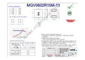MGV0602R10M-10 Cover