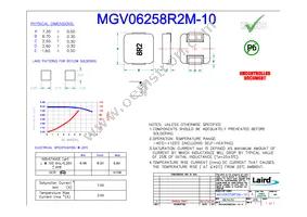 MGV06258R2M-10 Cover