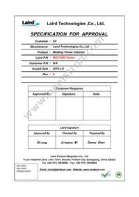 MGV1205220M-10 Datasheet Cover