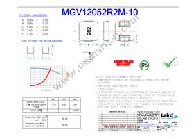 MGV12052R2M-10 Cover