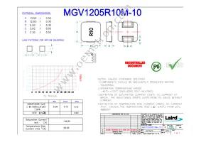MGV1205R10M-10 Cover