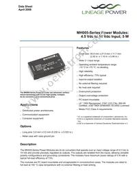 MH005CL Datasheet Cover