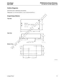 MH005CL Datasheet Page 13