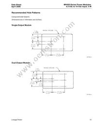 MH005CL Datasheet Page 15
