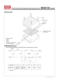 MHB150-48S12 Datasheet Page 6