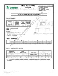 MHP-TAM15-9-72 Datasheet Cover