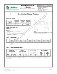 MHP-TAM15-9-85 Datasheet Cover