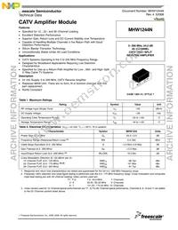 MHW1244N Datasheet Cover