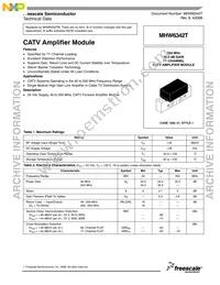 MHW6342T Datasheet Cover