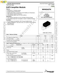 MHW6342TN Datasheet Cover