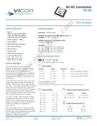 MI-J20-IA-F2 Datasheet Cover