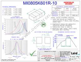 MI0805K601R-10 Cover