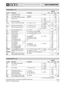 MIAA10WB600TMH Datasheet Page 2