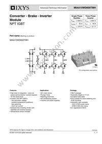 MIAA10WD600TMH Datasheet Cover