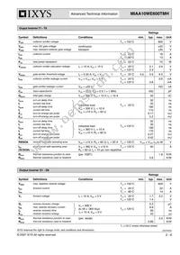 MIAA10WE600TMH Datasheet Page 2