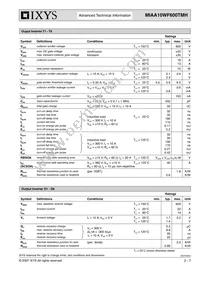 MIAA10WF600TMH Datasheet Page 2