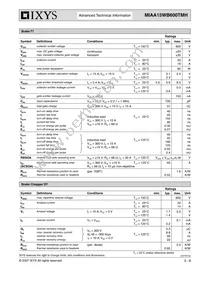 MIAA15WB600TMH Datasheet Page 3