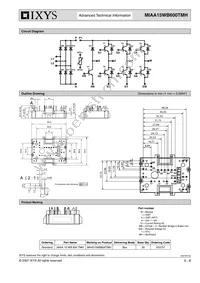 MIAA15WB600TMH Datasheet Page 5