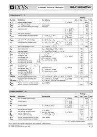 MIAA15WE600TMH Datasheet Page 2
