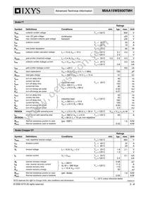 MIAA15WE600TMH Datasheet Page 3