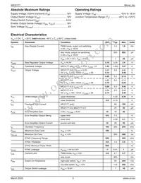 MIC2177YWM-TR Datasheet Page 3