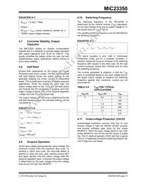 MIC23350YFT-TR Datasheet Page 15