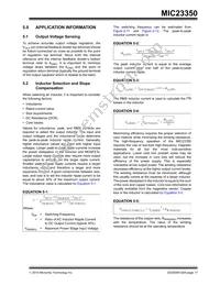 MIC23350YFT-TR Datasheet Page 17