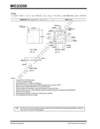 MIC23350YFT-TR Datasheet Page 20