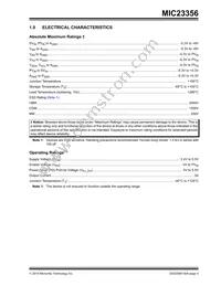 MIC23356-HAYFT-TR Datasheet Page 4