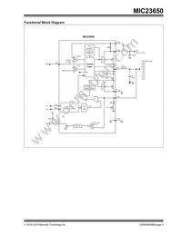 MIC23650YFT-TR Datasheet Page 3