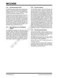 MIC23650YFT-TR Datasheet Page 16