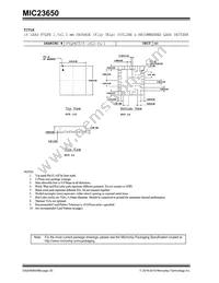 MIC23650YFT-TR Datasheet Page 20