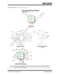 MIC23650YFT-TR Datasheet Page 21