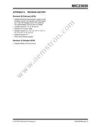 MIC23650YFT-TR Datasheet Page 23