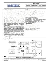 MIC2564A-1YTS-TR Datasheet Cover